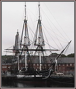 USS Constitution in Boston Harbor, MA © Page Makers, LLC